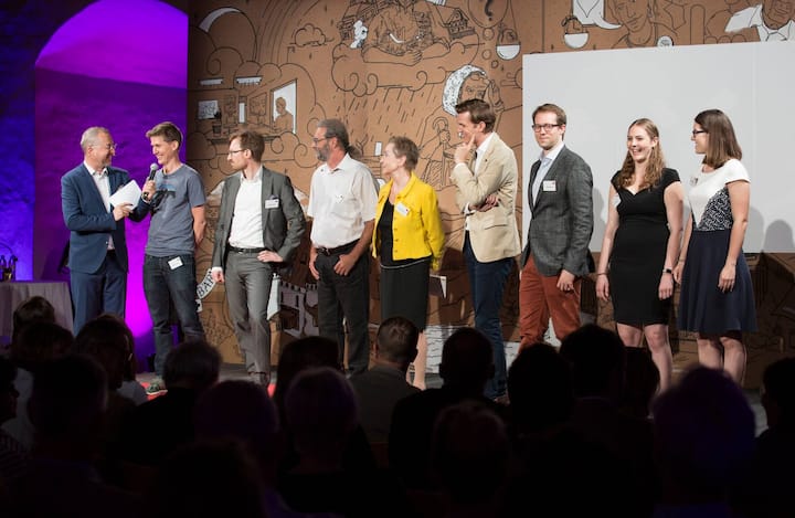 Wunschschloss 2019, im Schloss Thun, letztjährige Gewinner und Finalisten