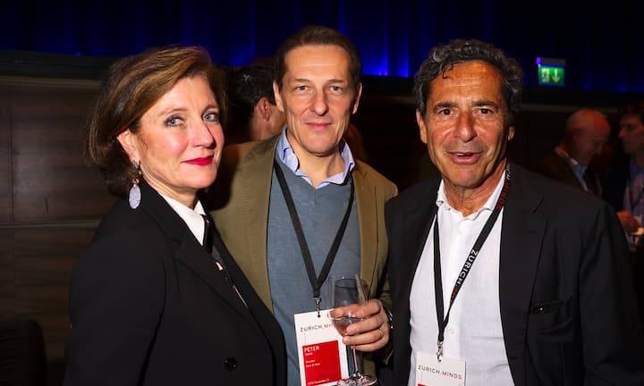 Anne Keller Dubach, Head Art and Cultural Engagement, Swiss Re;
Peter Haag, Founder, Kein & Aber;
Roger Schawinski, CEO, Radio 1