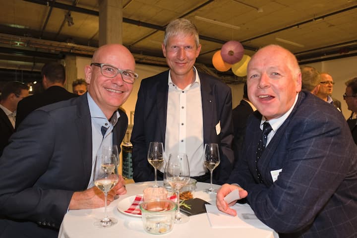 Marco Letta, Unternehmensleiter, St. Galler Stadtwerke;Stefan StÃ¼bi, Leiter Energieverkauf, Energie 360Â°;Anton Gunzinger, super computing systems