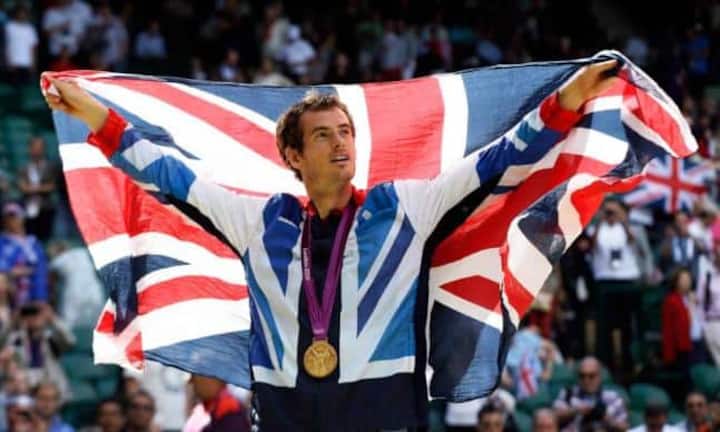 Grossbritannien liegt auf Platz drei mit 59 Medaillen, darunter 23 Goldmedaillen. Holt Tennisstar Andy Murray (Bild) in Rio nach den Spielen in London zum zweiten Mal eine Goldmedaille?