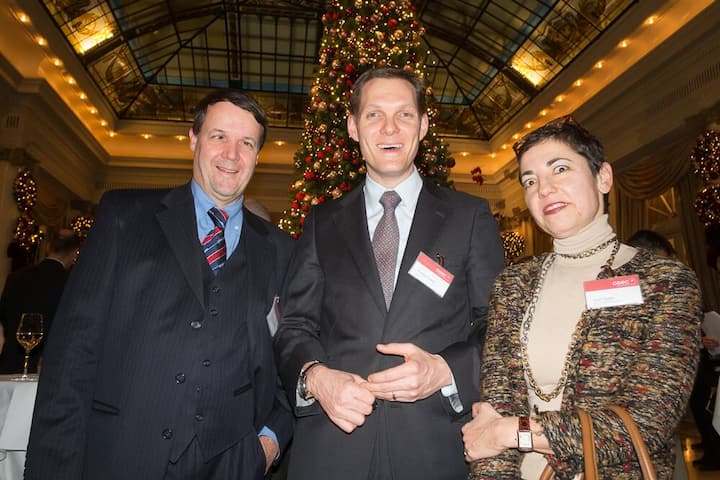 Alejandro Schnyder, Aqua Innovation GmbH; Thomas Foerst, Osec Zürich; Dorit Sallis, DPS Communications GmbH