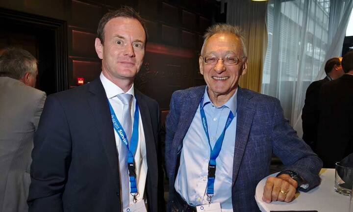 Heinz Ranner, Aron Ivy AG;
Fritz Sutter, Vorstand, asut