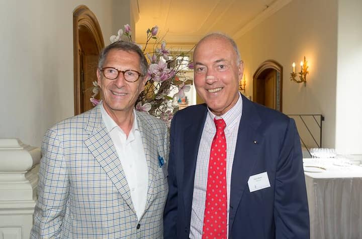 Urs Hammer, President, Imodema AG; Peter Steiner, Vice Chairman of the Board, Steiner AG