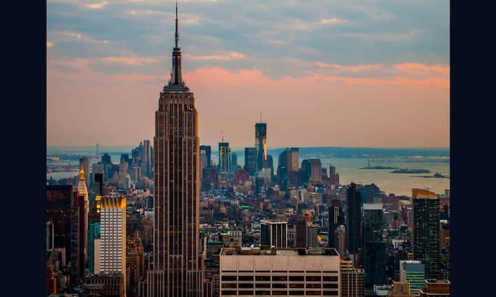 New York: Das berühmte Empire State Building besitzt 381 Meter und war sehr lange (1931 bis 1972) das höchste Gebäude der Welt. (Bild: Hyunsang Ahn)