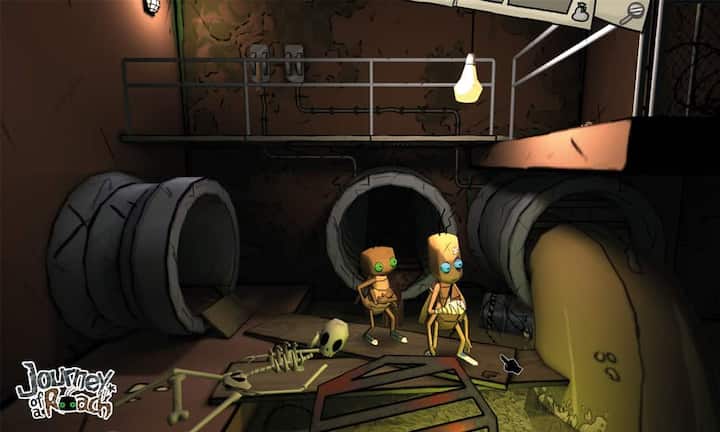 In «Journey of a Roach» müssen Jim und Bud den Weg durch die Abwasserkanäle suchen. Das «Point & Click Adventure» stammt vom dynamischen Entwicklerteam bei Koboldgames.