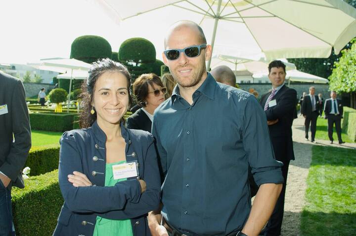 Irene Abreu Rodriguez, Calcisco; Mauro Dionisi, Calcisco, Preisträger.