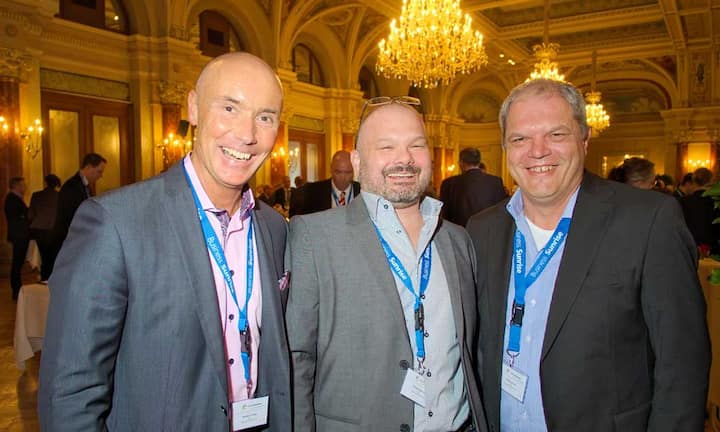 Markus Troxler, CEO, Edorex Informatik AG; Philipp Bielmann, CEO, itree informatik GmbH; Wolfgang Ertl, CEO, itree informatik GmbH