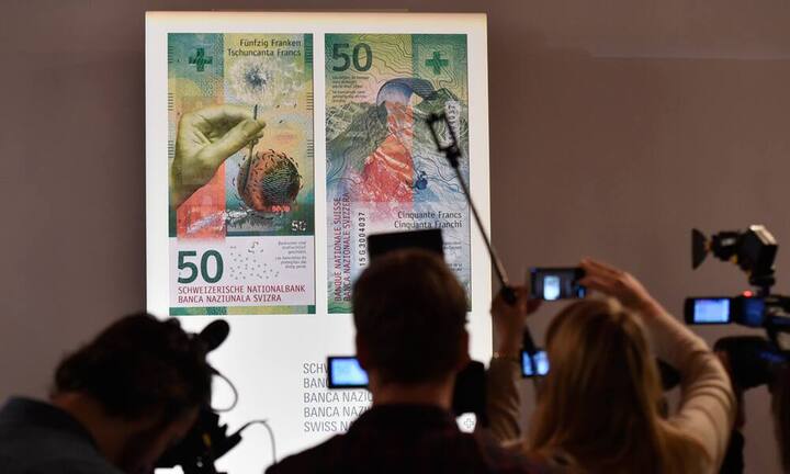 Das ist der neue 50er:Am 6. April 2016 enthüllte die SNB die neue 50er-Note.