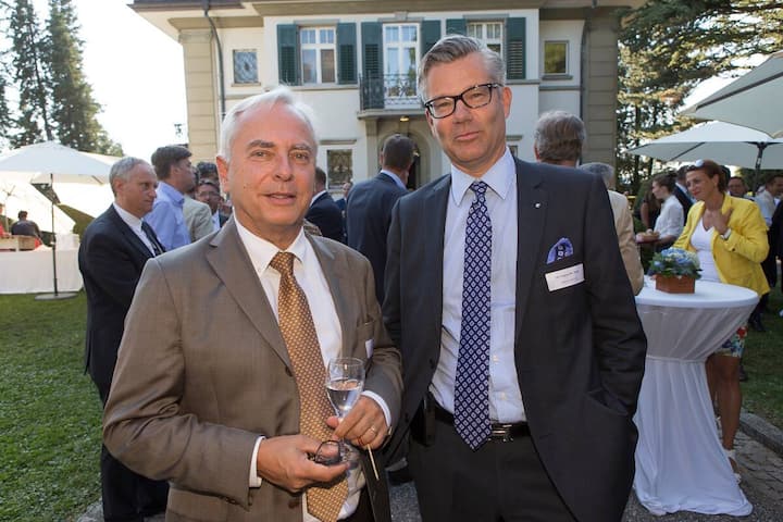 Urs T. Fischer, VR-Präsident, Mobilezone AG; Stephan Ph. Thaler, CEO, Anlagestiftung Swiss Life