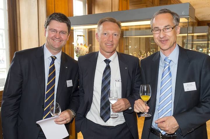François Longpré, XL Insurance; Bruno Länzlinger, Country Manager Switzerland XL Insurance; Martin Zaugg, Business Development Manager, GWP Insurance Brokers AG