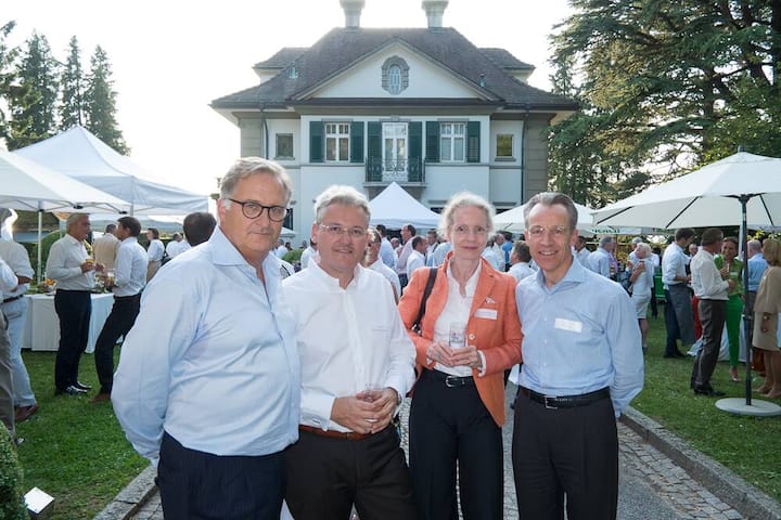 Stephan Reifferscheid, Knight Gianella & Partner AG; Markus Sieger, Fincoord Finance Coordinators Ltd.; karin Ilona Berschinger, KABA Holding AG; Urs Bertschinger, Prager Dreifuss AG Rechtsanwälte