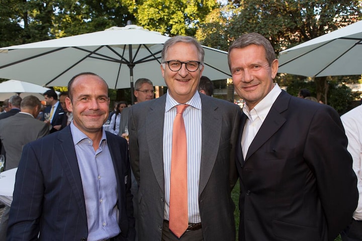 Markus Sauerbruch, Geschäftsführer, Stadler Altenrhein AG; Stephan Reifferscheid, Gründer & Teilhaber, Knight Gianella & Partner AG; Christof A. Zuber, VR, Moser Group AG