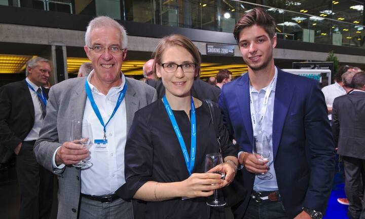 Christoph Lindenmeyer, Schindler Management AG;
Dorothee Auwärter, VRP, Kuhn Rikon AG;
Alexander LIndenmeyer, Northeastern University Boston