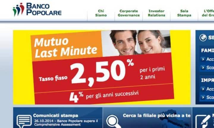 Banca Popolare, Italien. Weiterhin bestehender Kapitalbedarf: Keiner.