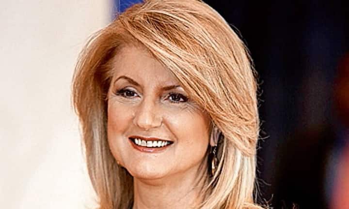 Platz 4: Arianna Huffington, Group President AOL. Twitter-Followers: 1'373'300. Klout-Score: 89/100.