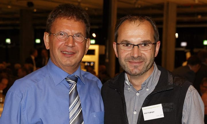 v.l.n.r. Siegfried Gerlach; Siemens Schweiz AG, Willi Flükiger; EKZ