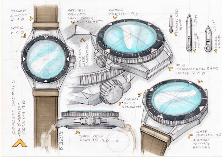 Beim Gestalten bewegt sich Laurent Auberson, wie er sagt, zwischen «einem gewissen Rahmen sowie den Codes, die gegeben sind, und der Freiheit, etwas daraus zu machen»