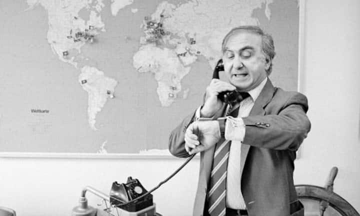 Der Swatch-Visionär Nicolas G. Hayek.