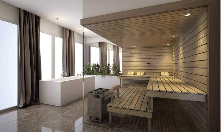 Raumaufteilung und Ausgestaltung des Interieurs des Nobelheimes in Zug ZG können vom Käufer mitbestimmt werden. Vor allem der Ausbau des Parterres (Pool) bietet viele Möglichkeiten: Wellness, Fitness, Privatkino, Au-Pair-Wohnung, Gästezimmer, etc.