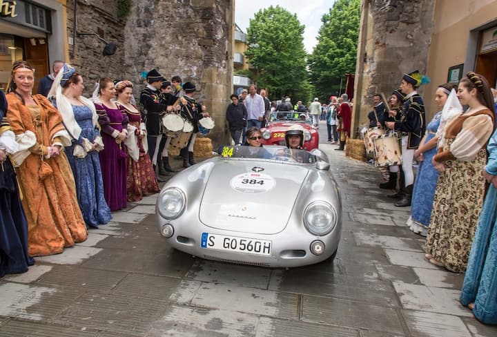 Mille MIglia im Porsche 550 Spyder: Der schönste Schlafmangel, den es gibt.