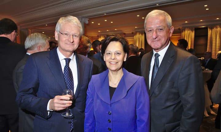 Jean-Pierre Danthine, Vizepräsident des Direktoriums, SNB;
Ursula Gut-Winterberger, Regierungsrätin Kanton ZH;
Jörg Reinhardt, Präsident VR, Novartis International AG