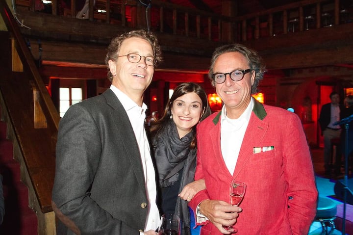 Markus Hauser, Hotelier; Tina Sgroi; Reto Mathys, Koch.