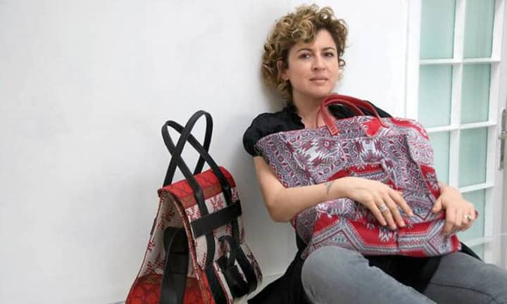 Taschen von Carmina Campus: Die Taschen von Ilaria Venturini Fendi stammen aus Afrika.