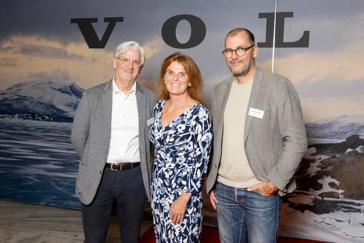 v.l. Kurt Schmid, Heike Birlenbach, Florian Nussbaumer