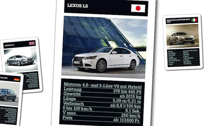 Toyotas Edelmarke startete 1988 mit der Luxuslimousine LS. Die dritte Generation des japanischen Flaggschiffs hat sich in erster Linie als Hybridmodell einen Namen gemacht. Der LS 600h ist ausschliesslich mit Allradantrieb und stufenlosem Getriebe erhältlich. Unterstützt von einem Elektromotor, kommt der 5-Liter-V8-Benziner auf eine Systemleistung von 445 PS.