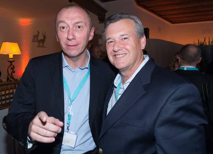 Massimo Garavaglia, President Western Europe, Barry Callebaut AG; J.P. Bilbrey, President & CEO, The Hershey Company, USA