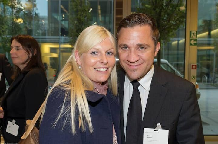 Sabine Hoffmann, PPR Media Relations; Daniel Blumer, Co-Sponsor, news aktuell