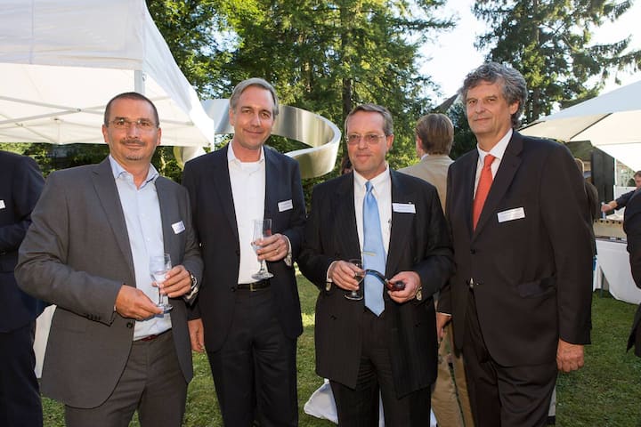 Peter Trinkl, Partner, Proventis Partners AG; Christoph Studinka, Partner, Proventis Partners AG; Ulrich Jakob Looser, Partner, BLR & Partners AG; Hans Peter Wehrli, Vorsteher Lehrstuhl Marketing, Uni Zürich