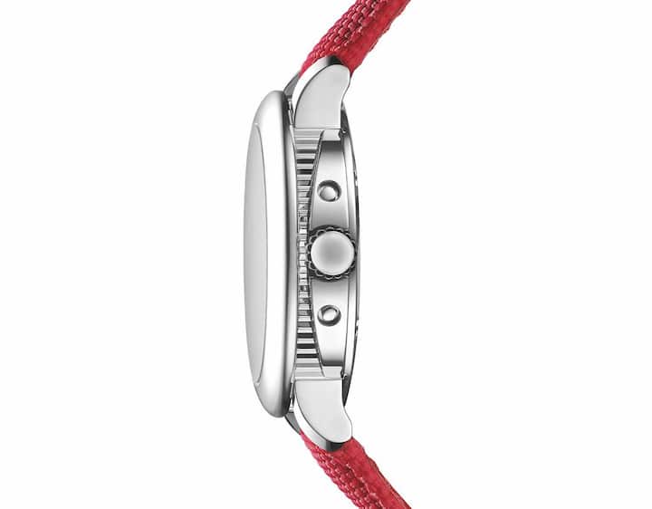 Das Edelstahlgehäuse.