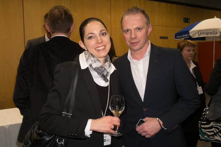 Myriam Ziesack, Spokesperson Media Relations, Swiss International Air Lines Ltd.; Peter Brun, Chief Communications Officer, Kuoni Reisen Holding AG