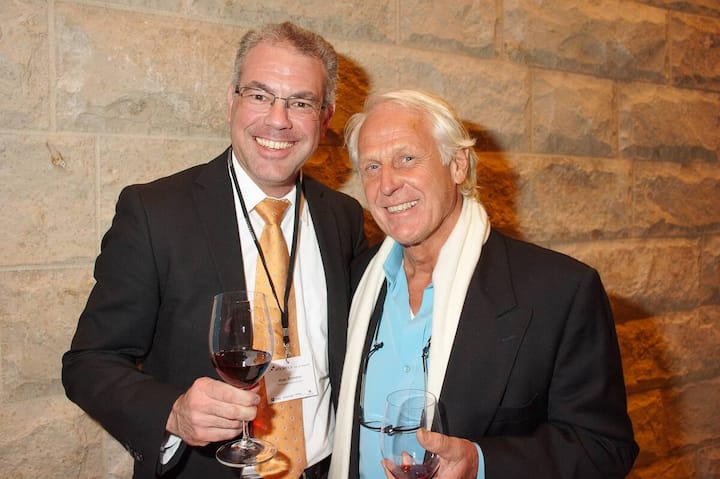 Romano Wyss, Senior Vermögensberater, Raiffeisenbank Zürich; Edgar Schwyn, Chairman, Schloss Sihlberg