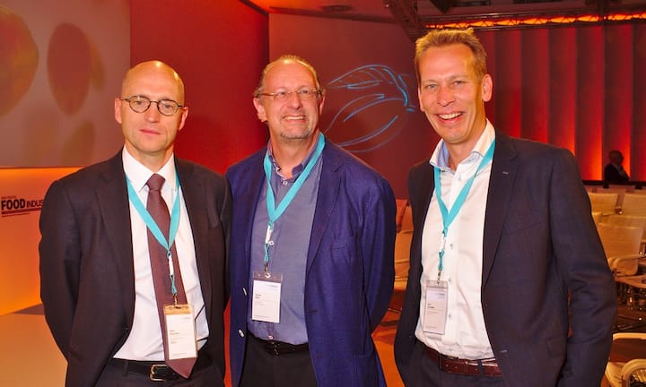 Koen Deryckere, Senior Managing Director, Accenture;
Victor Balli, CFO, Barry Callebaut;
Bart De Ridder, Country Managing Director, Accenture;