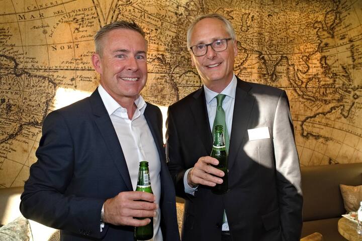 Roman Timm, Inhaber, TMAC Timm Management Advisory; Urs Rüegsegger, Präsident, Weltbörsenverband