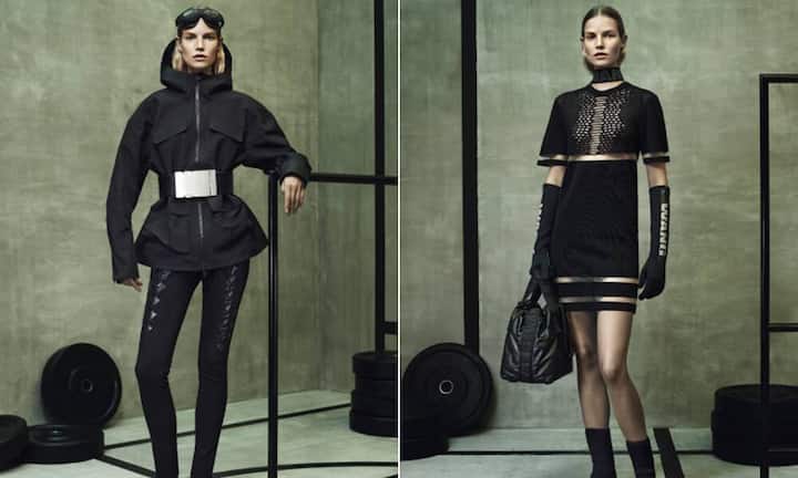 Schwarz und Grau sind bei der H&M-Kollektion von Alexander Wang die dominierenden Farben.