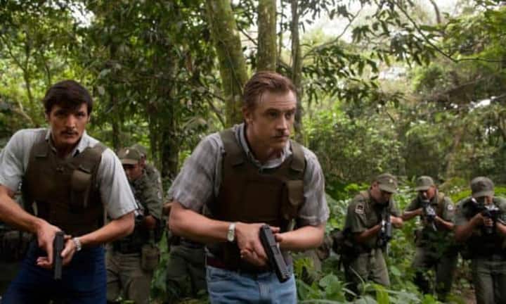 Streaming-Dienst Netflix überrundet Hollywood – ohne je einen Film im Kino zu zeigen. Allerdings geht die Firma weit über das Anbieten einer rein digitalen Lösung hinaus. Das Unternehmen hat sich zum Grossproduzenten vor allem von Serien gemausert – wie «Narcos» hier im Bild.