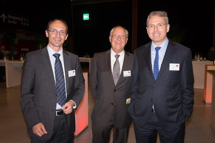 Roberto Colonello, Stv. Leiter Kommunikation economiesuisse; Bernhard Bühler; Fredy Müller, MC&P Müller Consulting & Partner