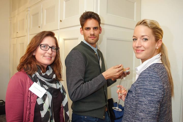 Jacqueline Wyrsch, EFG Bank; Marco Lipp, SwissRe; Manuela Sala, AEK Bank 1826