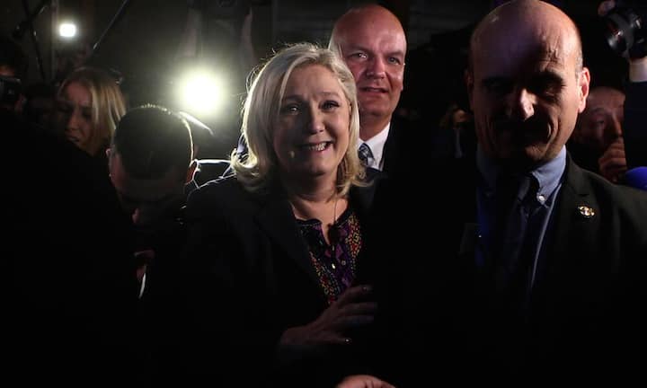 …Marine Le Pen, Chefin des französischen Front National.Bilder: Keystone