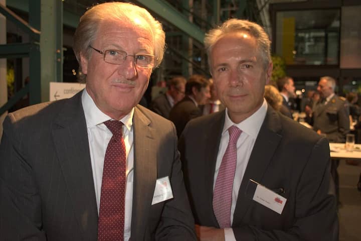 Wolfgang Reitzle, VRP, Holcim Ltd.; Peter Doerr, Secretary of the Board of Directors, Holcim Ltd.