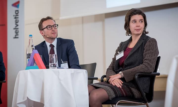Impressionen von der Podiumsdiskussion «Rendez-vous Helvetia»