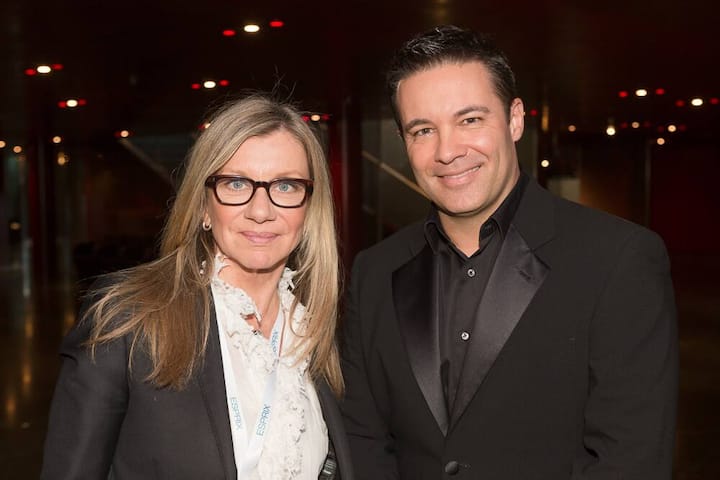 Bea Petri, Inhaberin, Schminkbar; Alexander Zwyer, CEO ZwyerCaviar