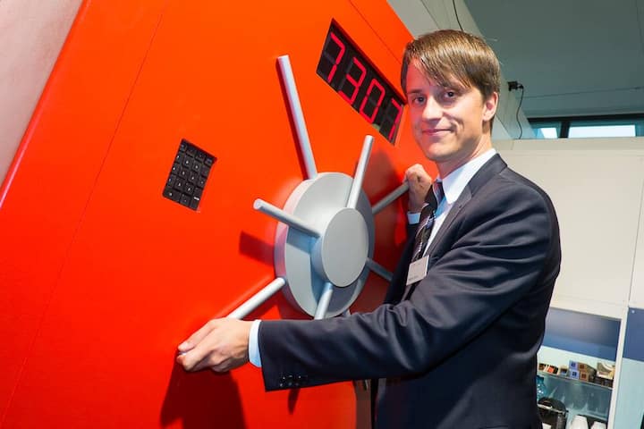 Alles im Tresor: Matthias Müller, Product Manager SIX Swiss Exchange