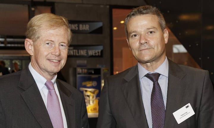 v.l.n.r. Jean-Pierre Rettig; VISCONTI, Patrick Epp, Geschäftsführer Brütsch/Rüegger Metals AG