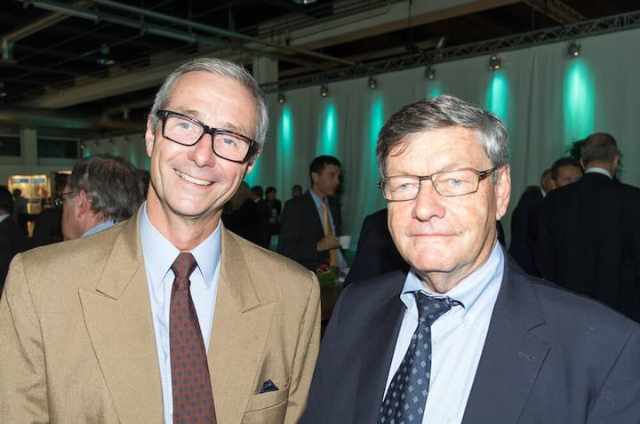 Daniel Küng, Osec Business Network Switzerland; Wilhelm Jaggi, Schweizerische Exportrisikoversicherung