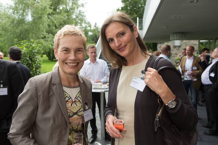 Susanne Berger, Leiterin HR, Valora Management AG; Sabina Furler, CEO, Beldona AG
