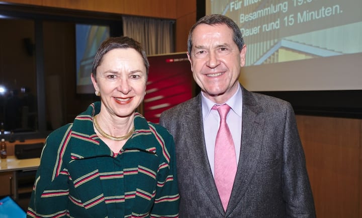 Barbara Schaerer, Direktorin, Eidgenössisches Personalamt; Ueli Gygi, VR, SRG und BNP